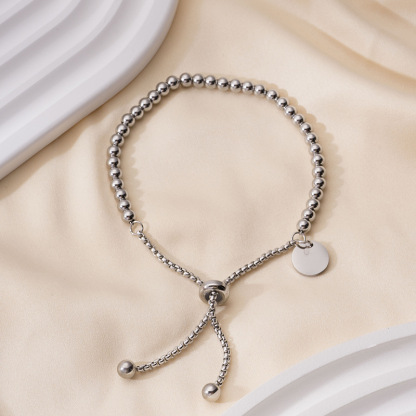 Retro Titanium Steel Round Pendant Bracelet🔥Buy 1 get 1 free