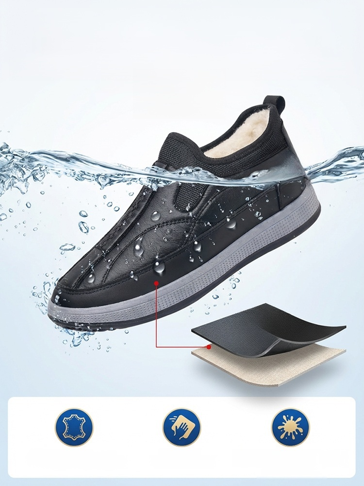 【Warm and Cold-Resistant】Slip-On 💕🍀Waterproof and wear-resistant 🍀Comfortable and versatile 🍀Perfect for any weather