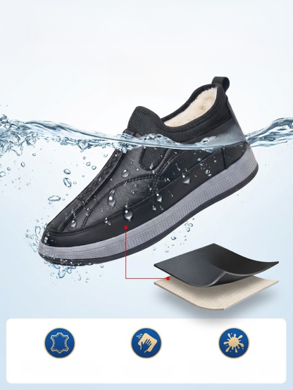 【Warm and Cold-Resistant】Slip-On 💕🍀Waterproof and wear-resistant 🍀Comfortable and versatile 🍀Perfect for any weather