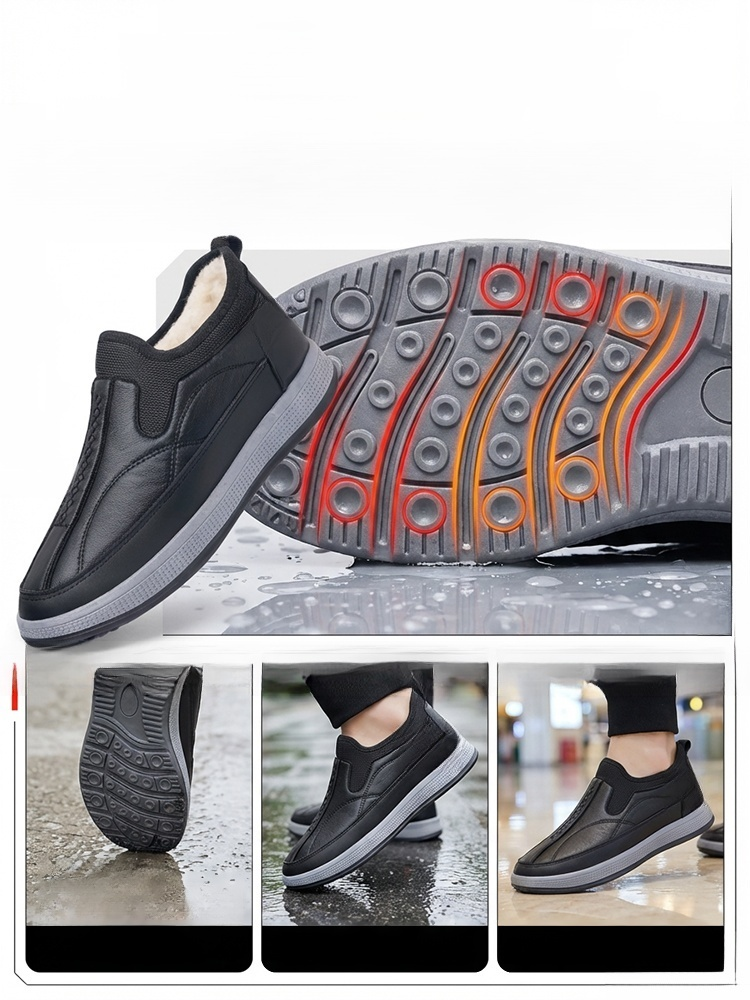 【Warm and Cold-Resistant】Slip-On 💕🍀Waterproof and wear-resistant 🍀Comfortable and versatile 🍀Perfect for any weather