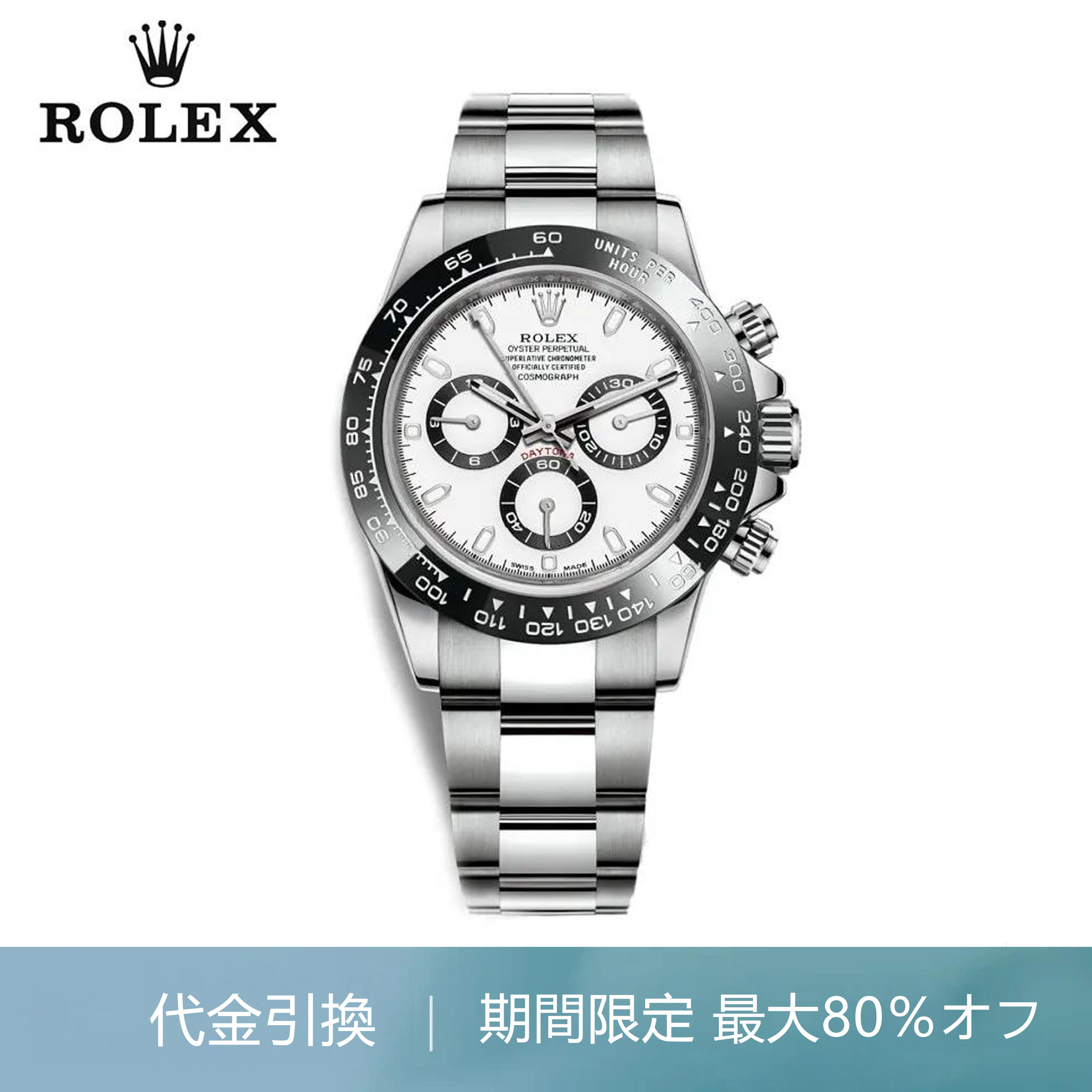 ロレックス コスモグラフ デイトナ ランダム ホワイト116500LN