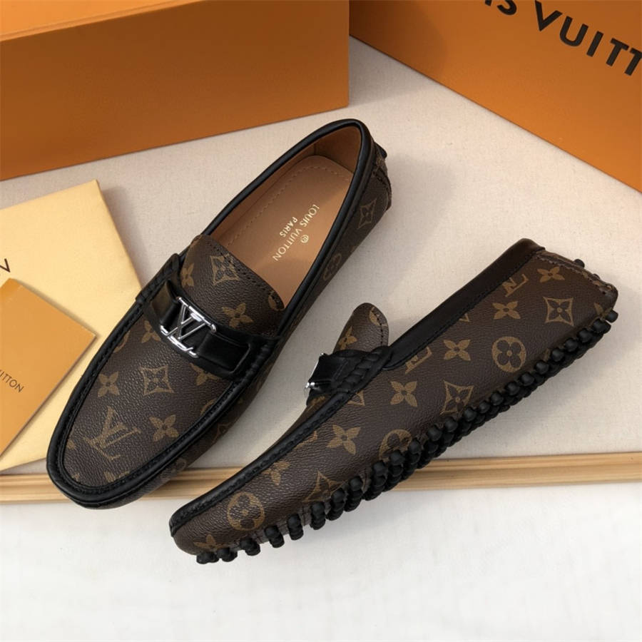 Louis Vuitton「正規品保証、公式と同じデザイン」ハイエンドの高級ファッションスリムシューズ