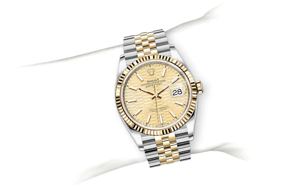 ROLEX ロレックスのログ型シリーズm126333-0022腕時計です