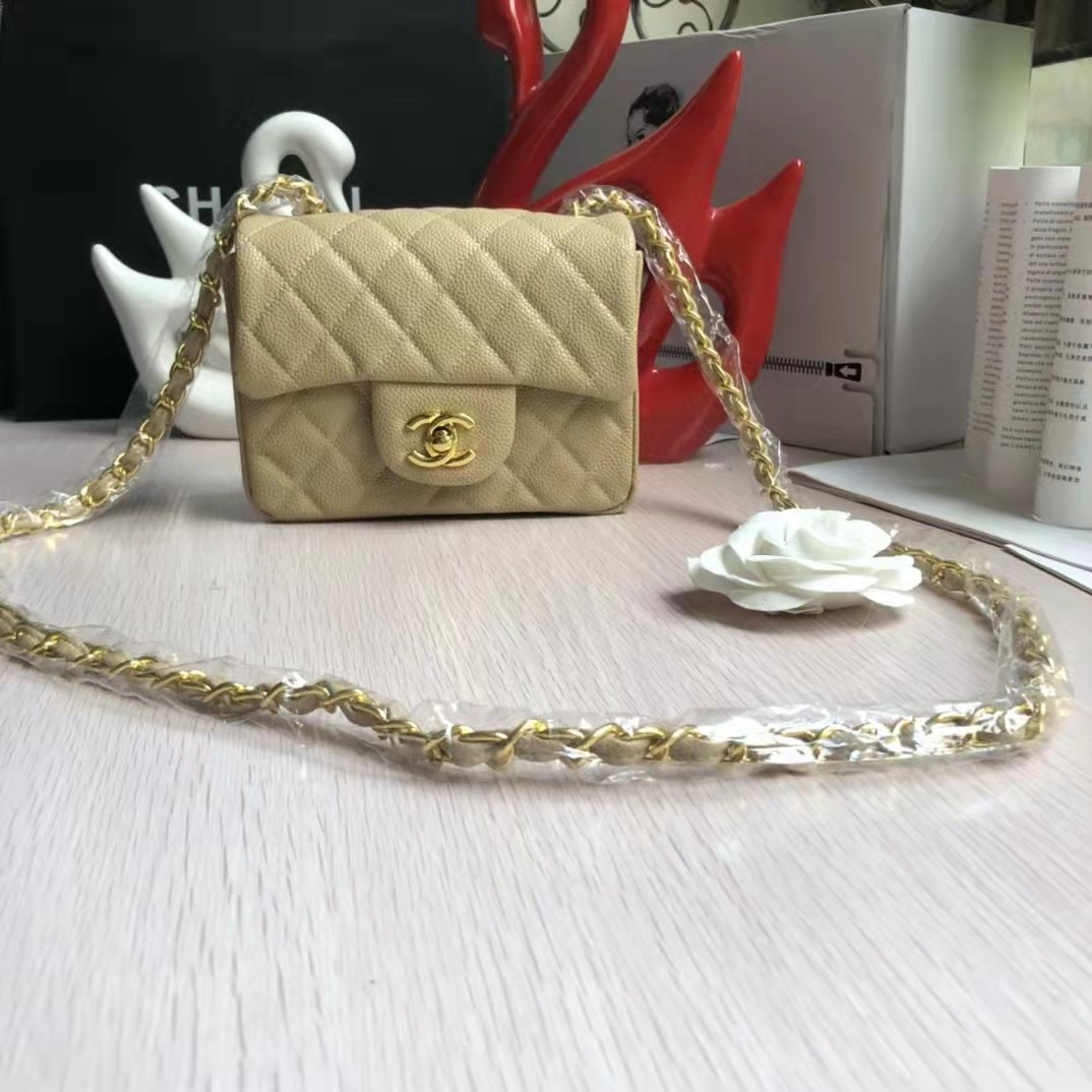CHANEL シャネル金鎖です クラシック フラップ ショルダーバッグ ミニ