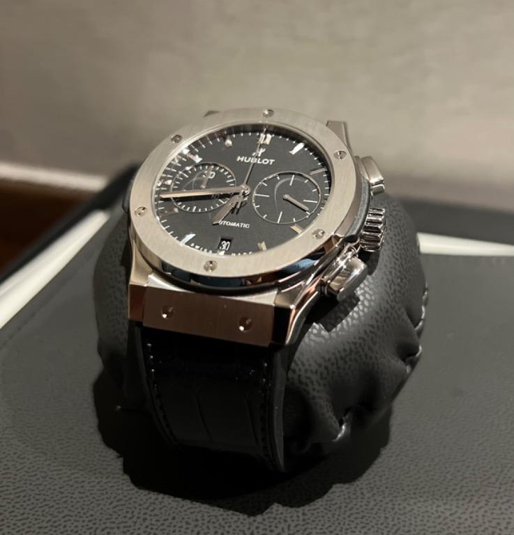 ウブロ クラシックフュージョン クロノグラフ チタニウム 521.NX.1170.LR