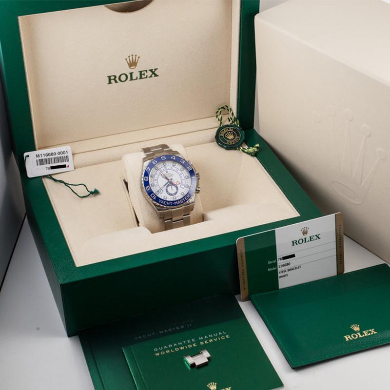 代金引換 ロレックス ヨットマスターII m116680-0002