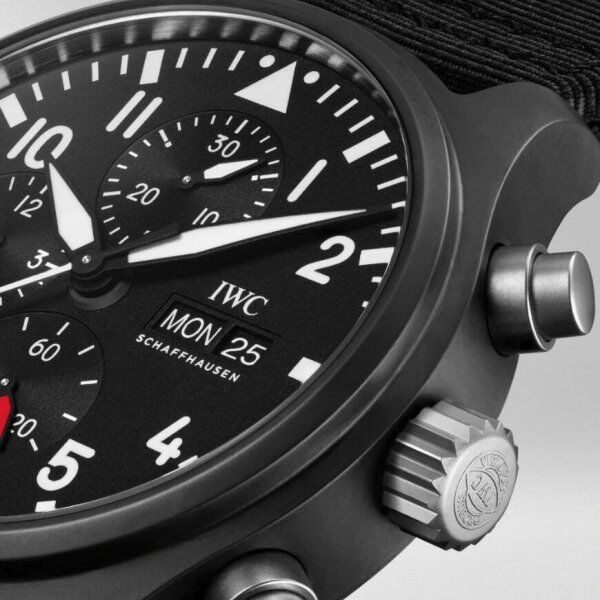 （代金引換）パイロット?ウォッチ?クロノグラフ ?トップガン IW389101 44.5MM