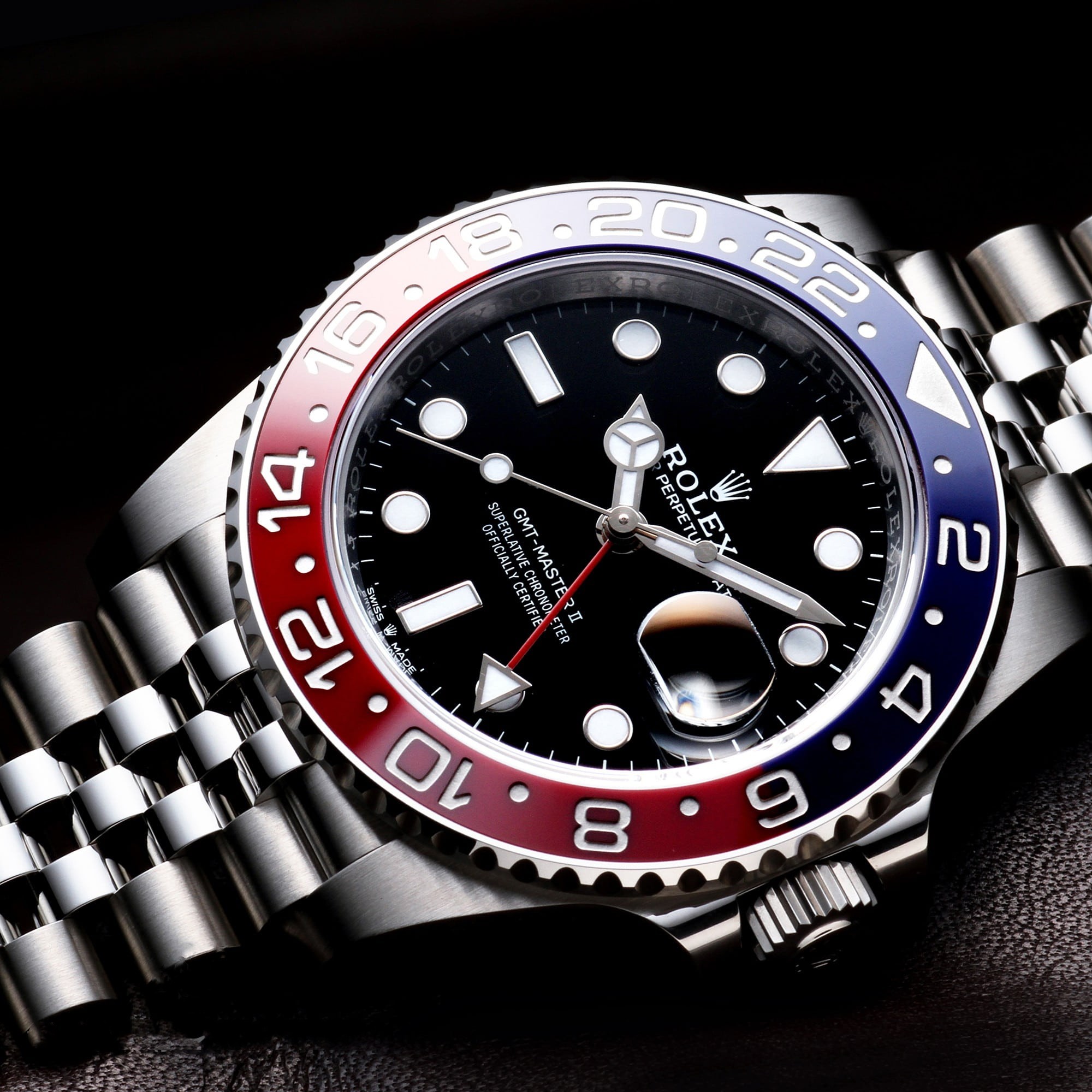 (代金引換)GMTマスターⅡ 126710BLRO 40MM