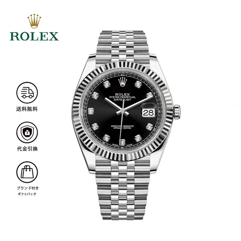 クラシック腕時計ログタイプm126334-0011 41MM