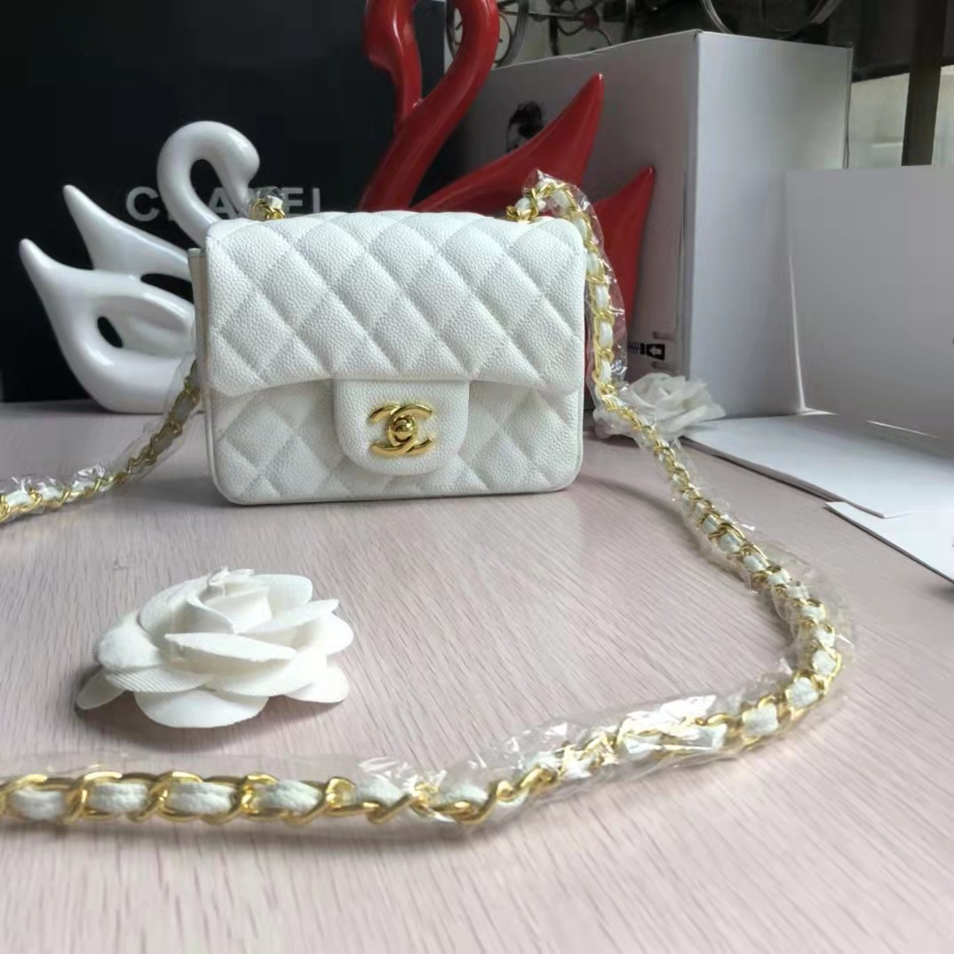 CHANEL シャネル金鎖です クラシック フラップ ショルダーバッグ ミニ