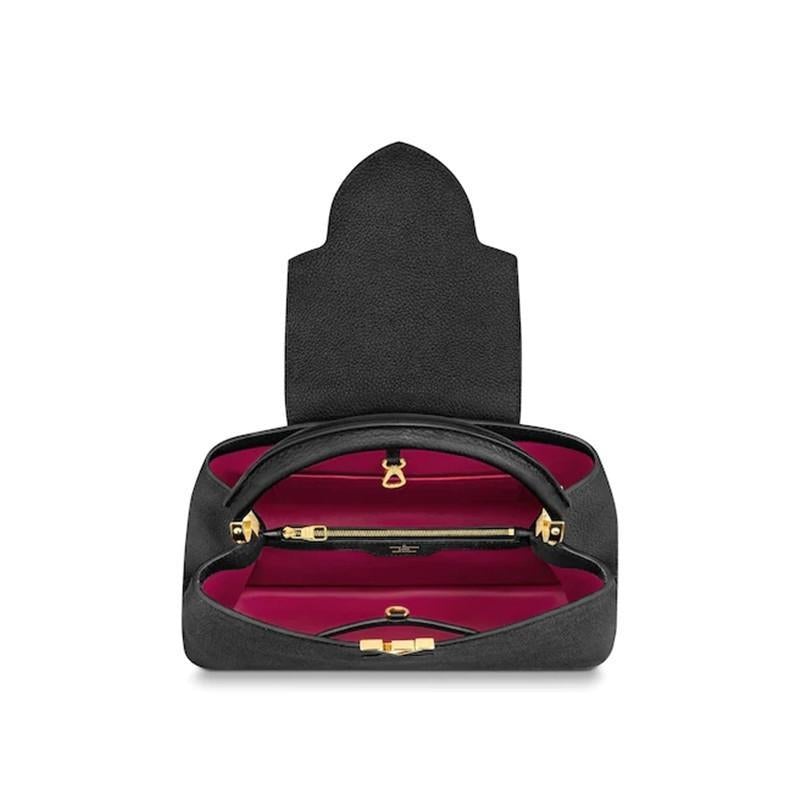 LOUIS VUITTON の黒いハンドバッグ Ref:M48864