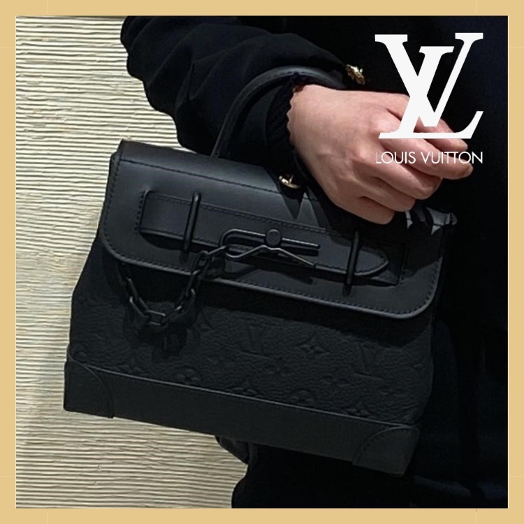 【ピンバックルがお洒落♪】Louis Vuitton★スティーマー PM M24436
