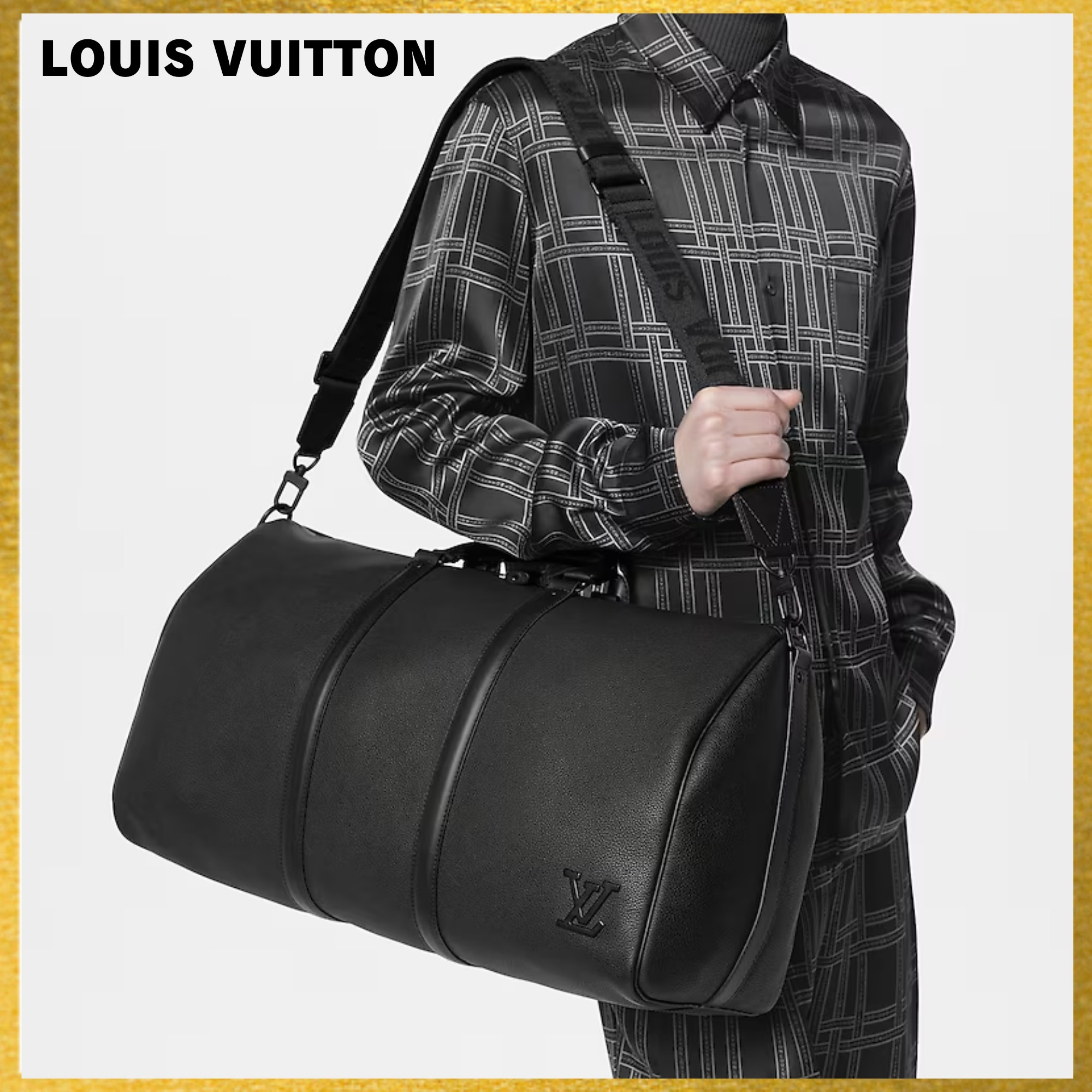 【LOUIS VUITTON】新作★キーポル バンドリエール 50 バッグ人気 M21420