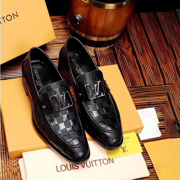 Louis Vuitton「正規品保証、公式と同じデザイン」ハイエンドの高級ファッションスリムシューズ