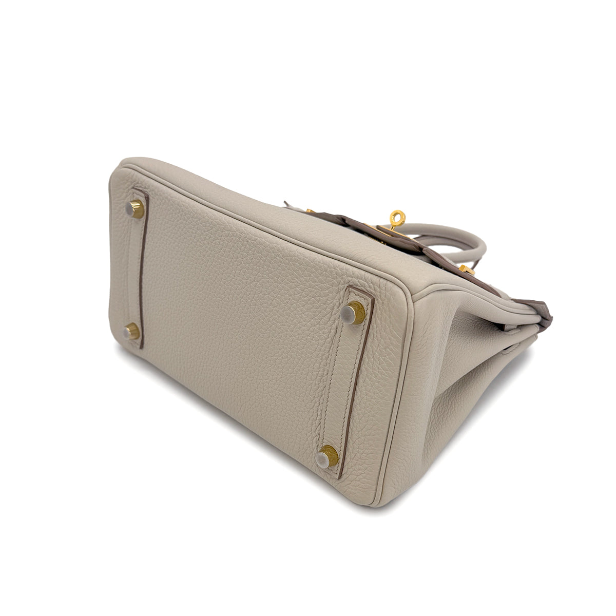 エルメス バーキン 25 ベトン トゴ ハンドバッグ U刻印 ゴールド金具 90309136