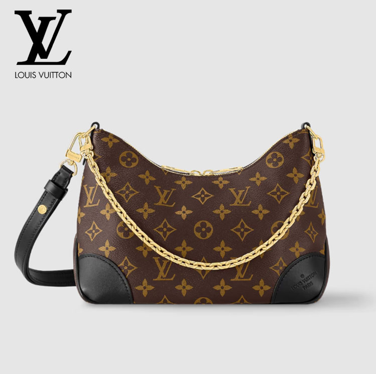 ルイ・ヴィトン ブーローニュ PM モノグラム ショルダーバッグ ブラック