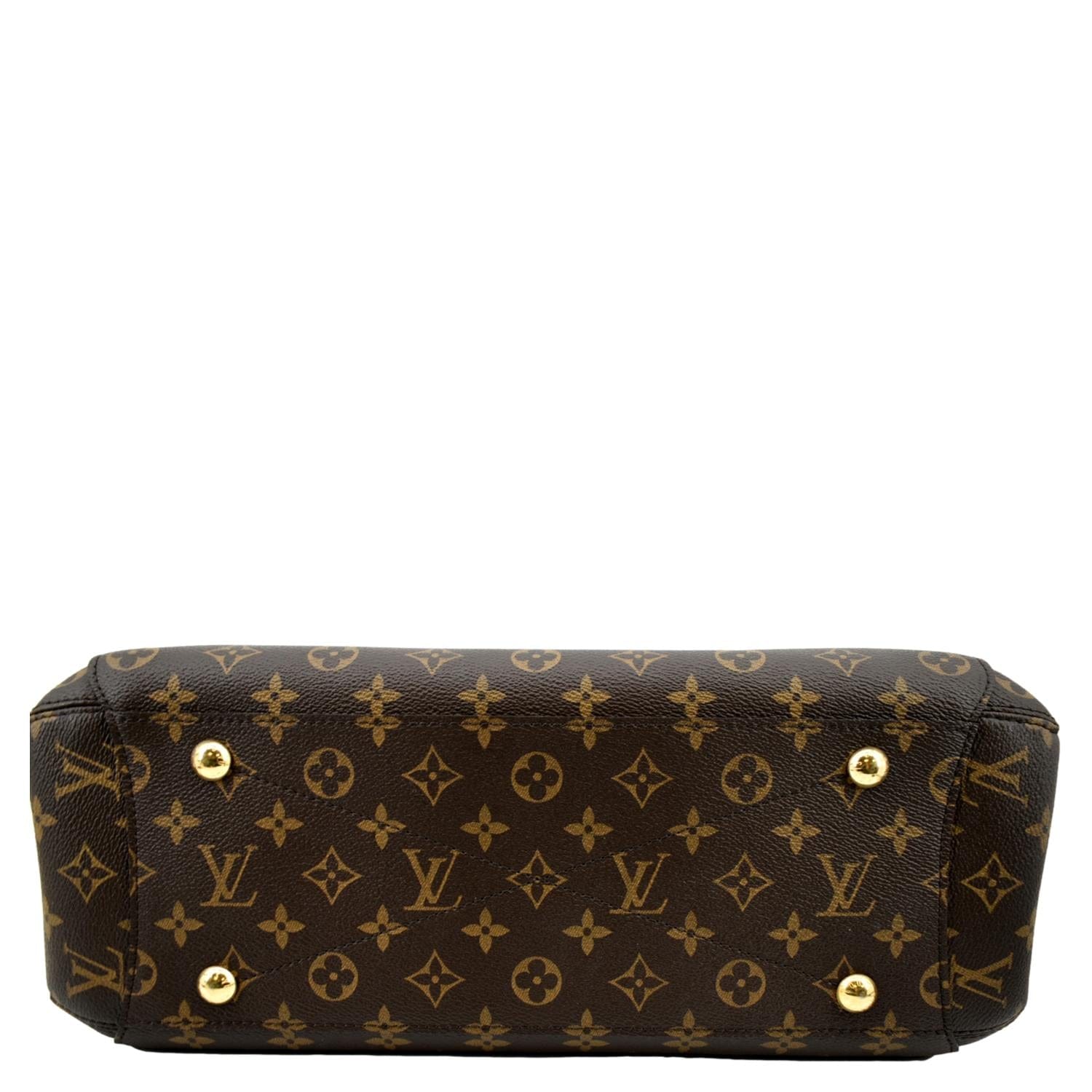 LOUIS VUITTON Montaigne GM Monogram Canvas Shoulder Bag Brown