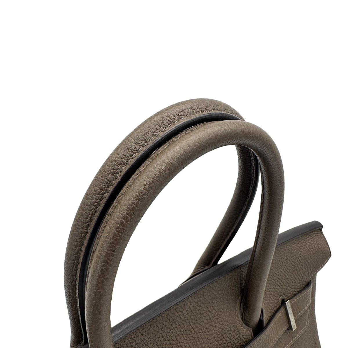 HERMES バーキン 30 トープ トゴ ハンドバッグ 2015年製 T刻印 パラジウム金具 90320995