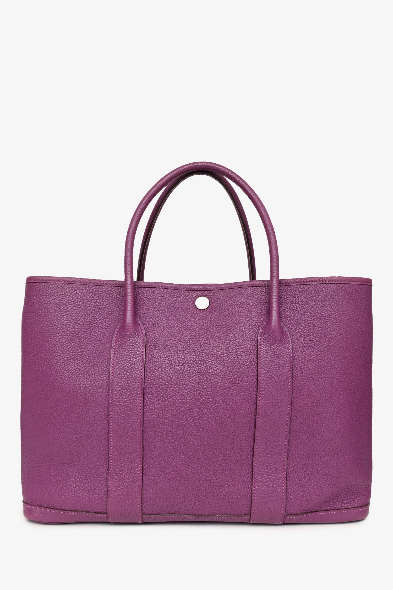 Hermès 2014年 パープル クレマンスレザー ガーデンパーティ 36