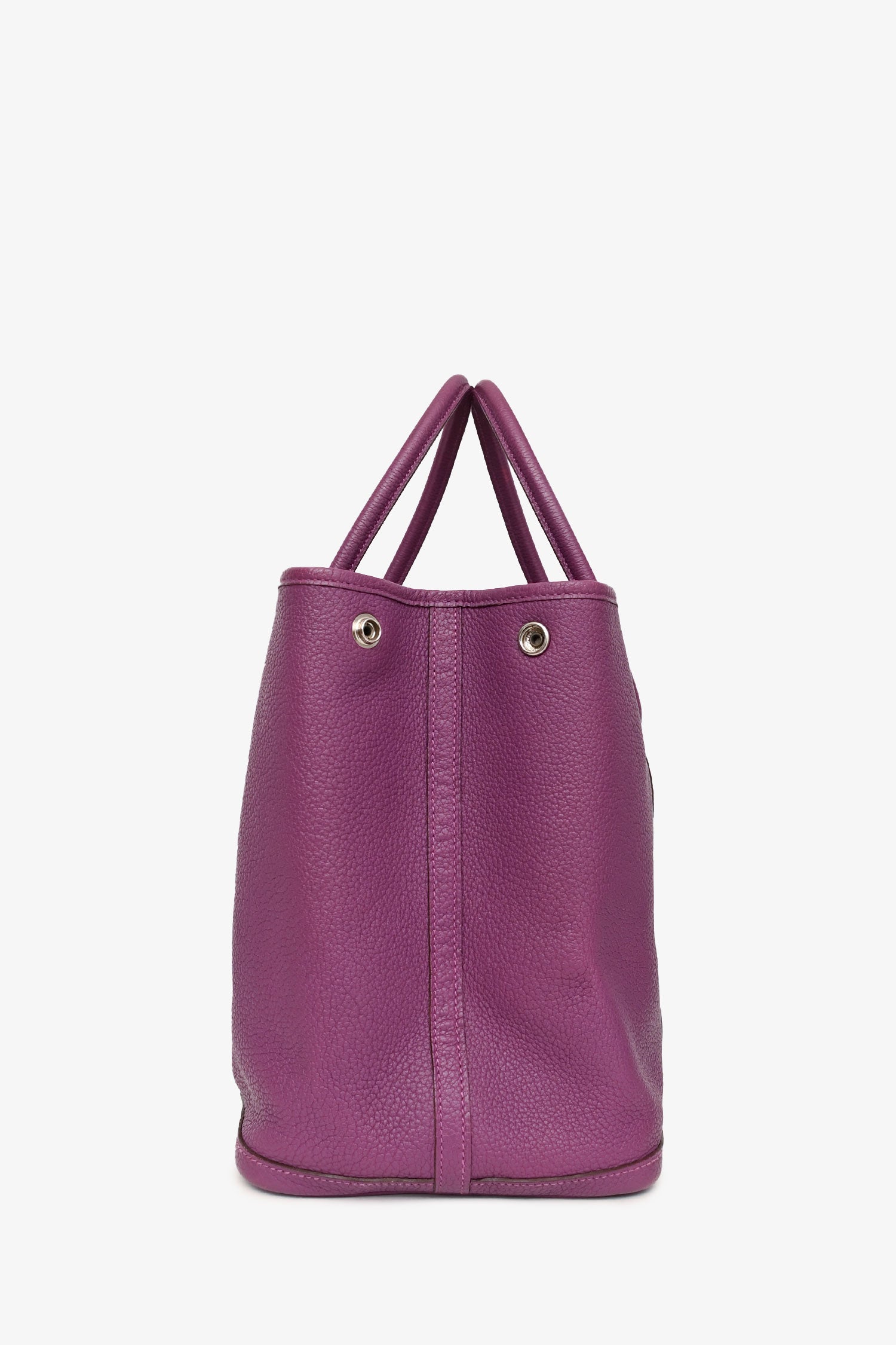 Hermès 2014年 パープル クレマンスレザー ガーデンパーティ 36