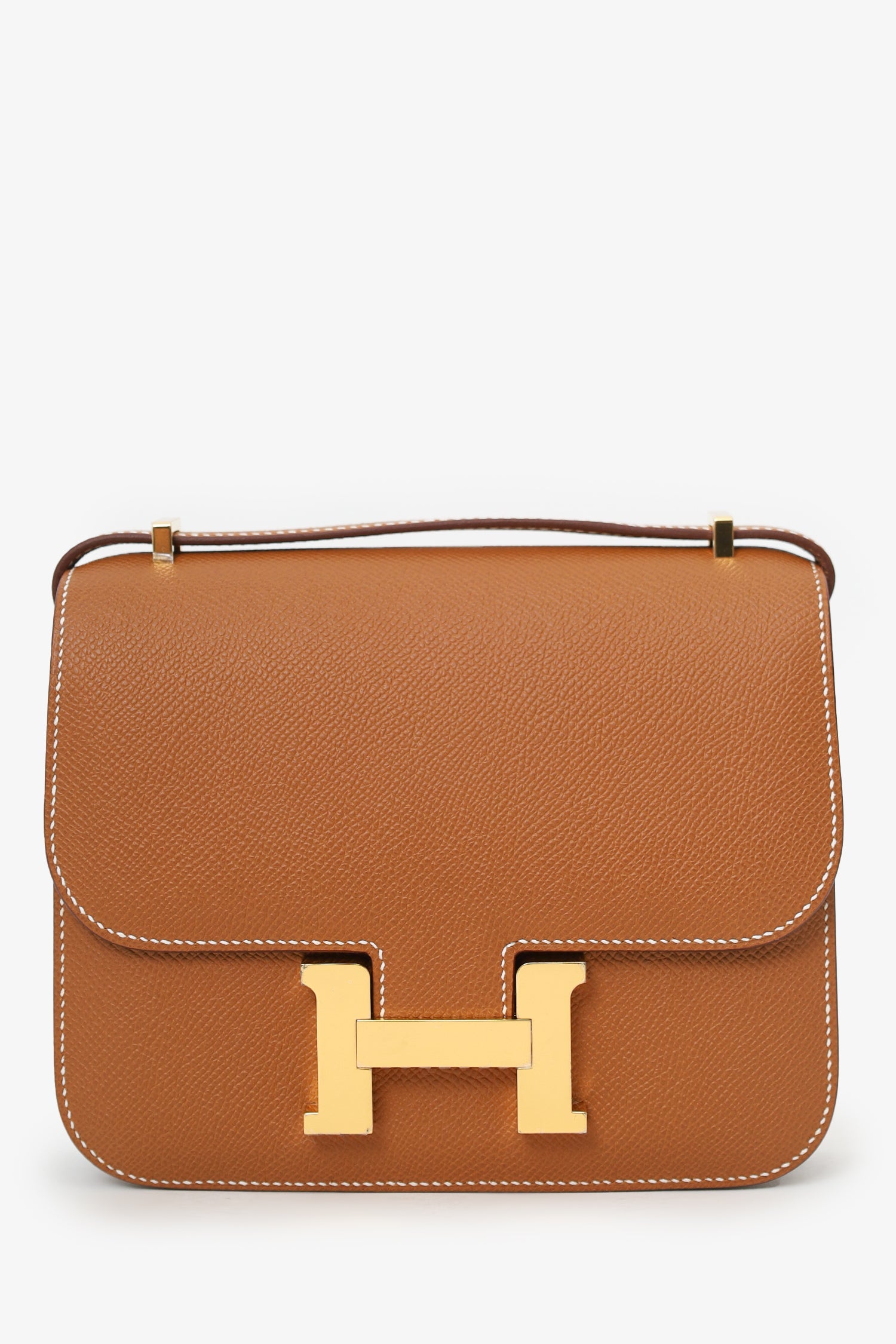 Hermès 2023年 ゴールド エプソンレザー コンスタンス ミニ18