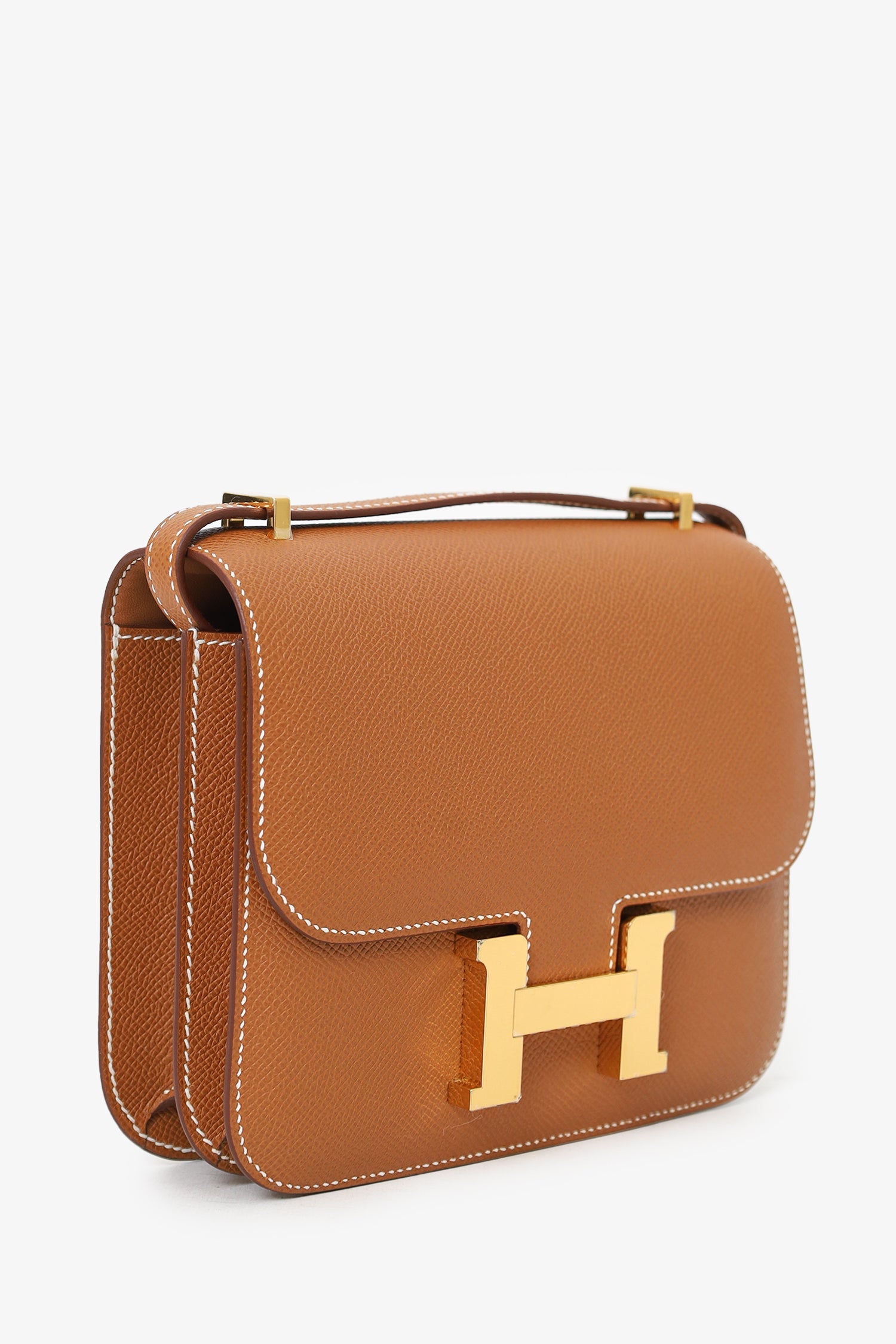 Hermès 2023年 ゴールド エプソンレザー コンスタンス ミニ18