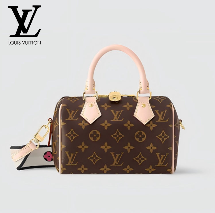 LV スピーディ バンドリエール 20 モノグラム ハンドバッグ