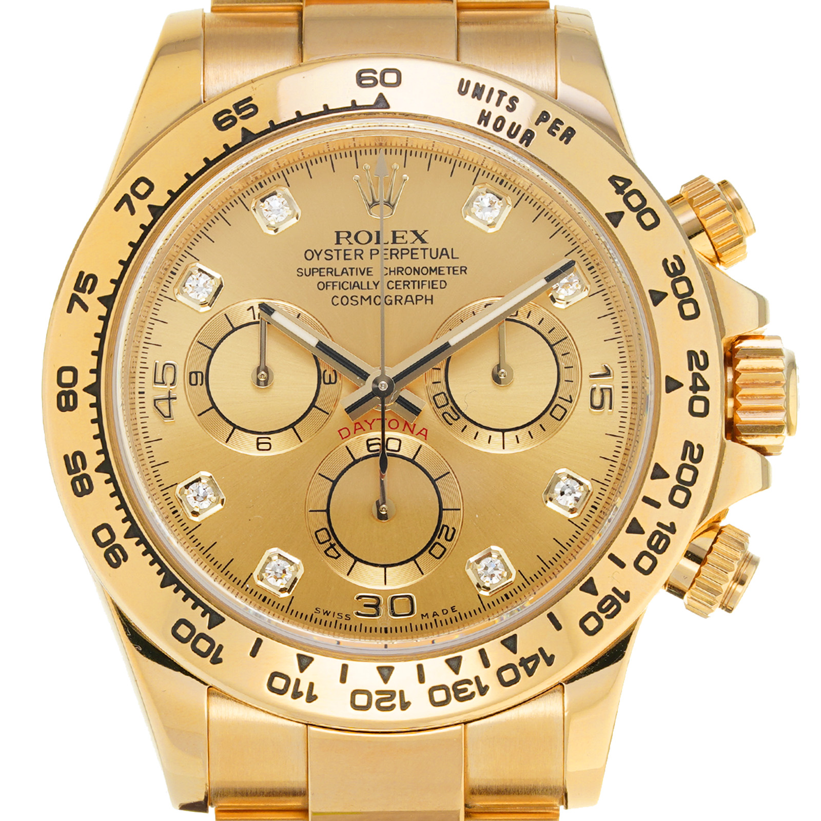 ROLEX ロレックス デイトナ 116508G シャンパン 8Pダイヤ