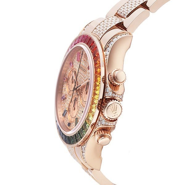 ロレックスコスモグラフデイトナクロノグラフオートマティックレインボーショップ116585 rbow-0002