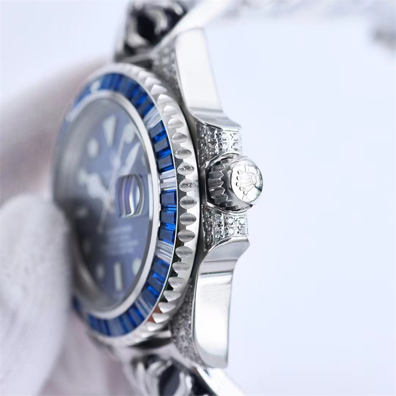 ロレックス サブマリーナー デイト ダイヤモンド クロムハーツ ベルト 3カラー