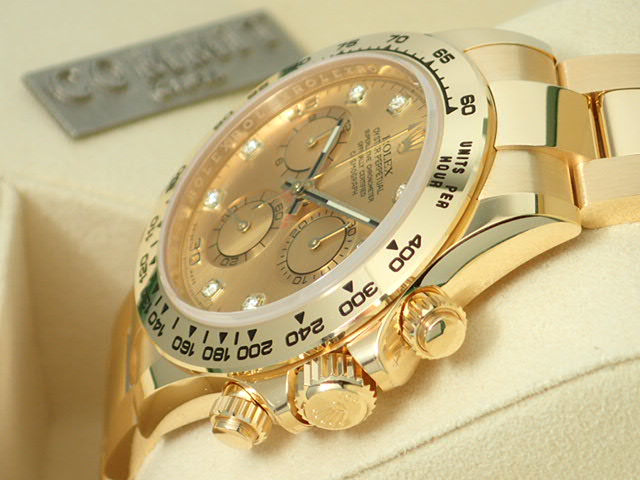 ROLEX ロレックス デイトナ 116508G シャンパン 8Pダイヤ