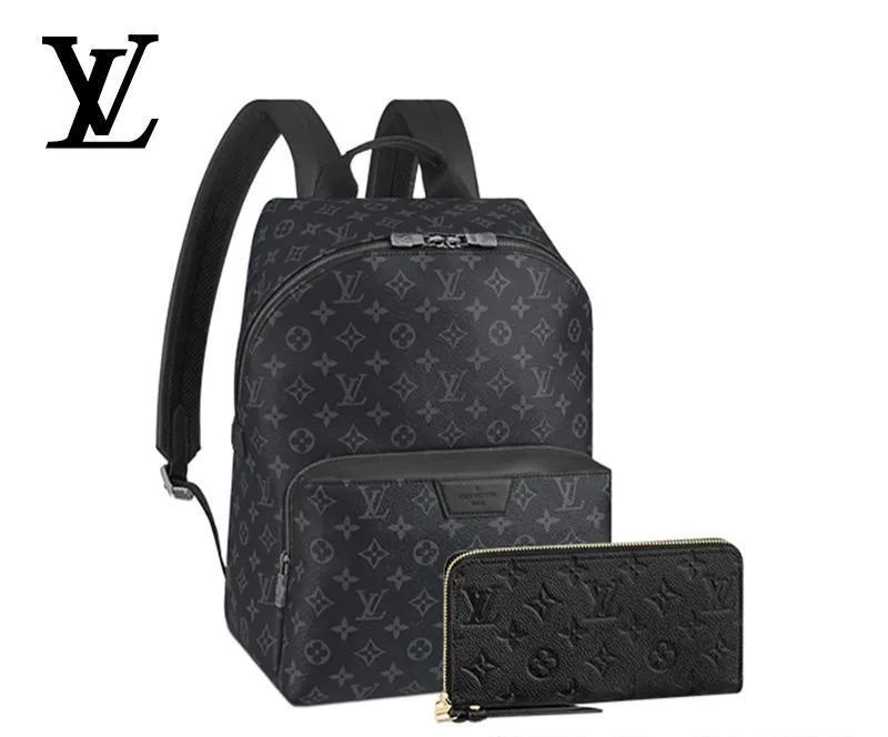 LOUIS VUITTON バックパック 長財布 2点セット お得 Ref:M43186+M61864