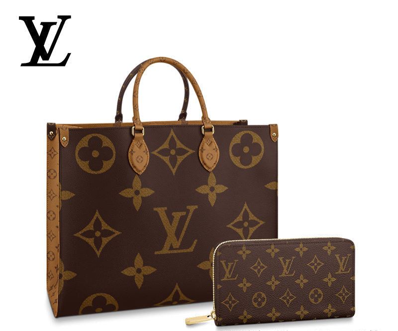 LOUIS VUITTON ルイヴィトン トートバッグ 長財布 2点セット お得 Ref:M45320+M60017