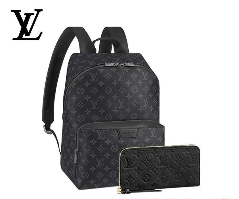LOUIS VUITTON バックパック 長財布 2点セット お得 Ref:M43186+M61864