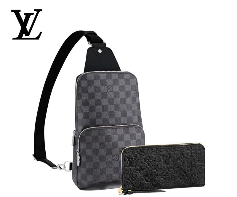 LOUIS VUITTON アヴェニュー・スリングバッグ 長財布 2点セット お得 Ref:N41719+M61864