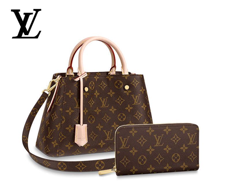LOUIS VUITTON モンテーニュ BB 長財布 2点セット お得 Ref:M41055+M60017