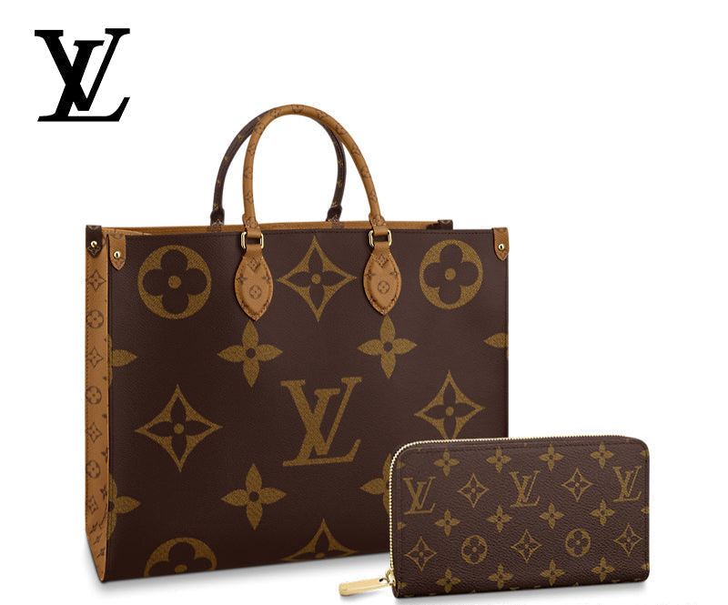 LOUIS VUITTON ルイヴィトン トートバッグ 長財布 2点セット お得 Ref:M45320+M60017
