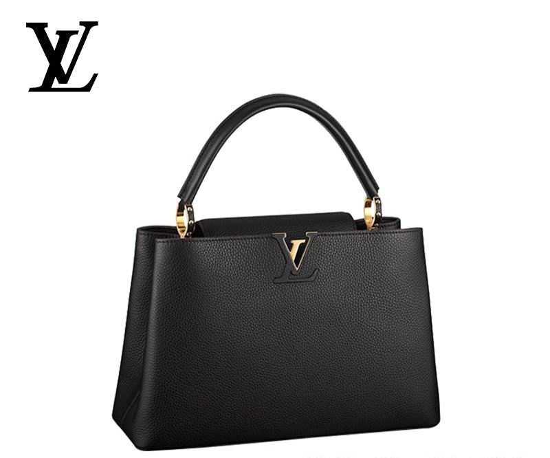 LOUIS VUITTON の黒いハンドバッグ Ref:M48864