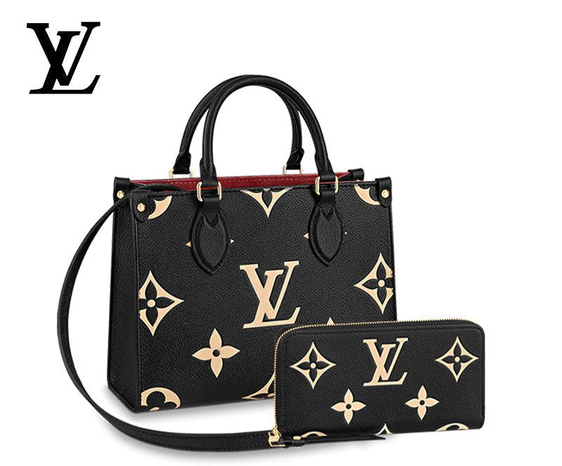 LOUIS VUITTON オンザゴー PM 長財布 2点セット お得 Ref:M45659+M80481