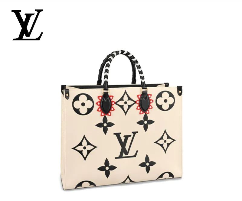 LOUIS VUITTON  オンザゴー GM モノグラム アンプラント クレーム アイボリー Ref:M45372