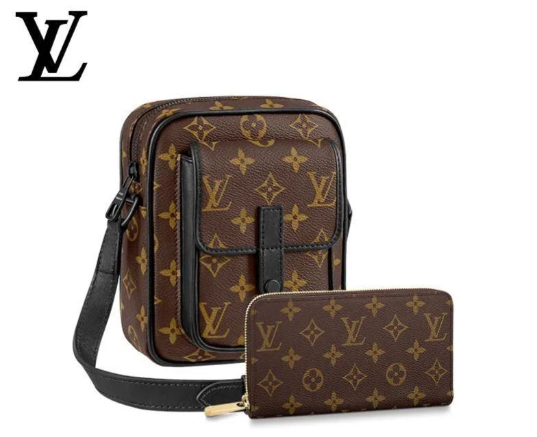 LOUIS VUITTON アヴェニュー?スリングバッグ 長財布 2点セット お得 Ref:M69404+M60017