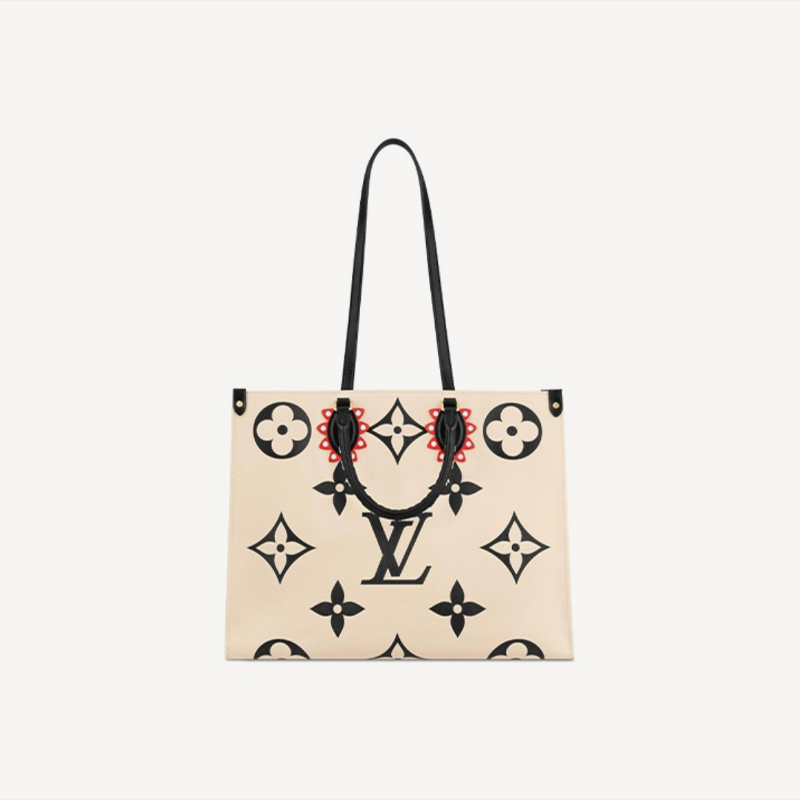 LOUIS VUITTON  オンザゴー GM モノグラム アンプラント クレーム アイボリー Ref:M45372