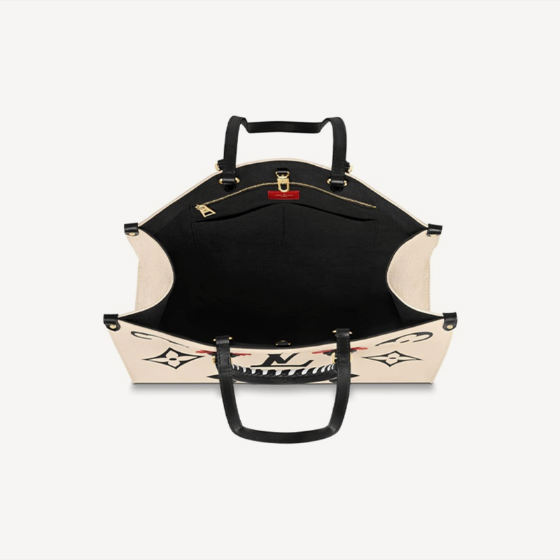 LOUIS VUITTON  オンザゴー GM モノグラム アンプラント クレーム アイボリー Ref:M45372