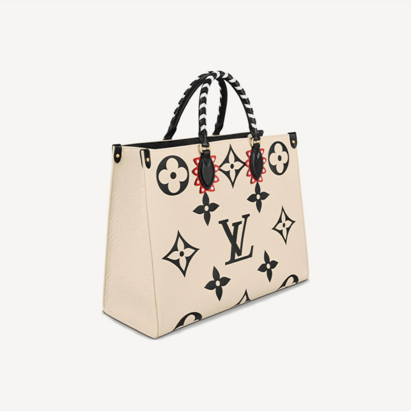 LOUIS VUITTON  オンザゴー GM モノグラム アンプラント クレーム アイボリー Ref:M45372