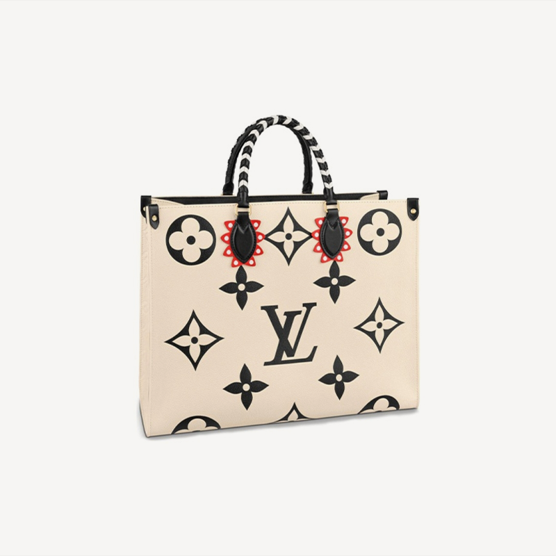 LOUIS VUITTON  オンザゴー GM モノグラム アンプラント クレーム アイボリー Ref:M45372