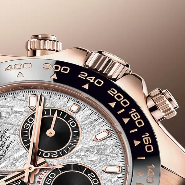 (代金引換)2021 新しい デイトナ m116515ln-0055 40MM メテオライト&ブラックダイアル