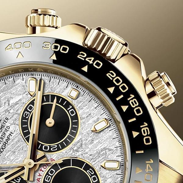 （代金引換）2021 新しい デイトナ m116518ln-0076 40MM メテオライト＆ブラックダイアル