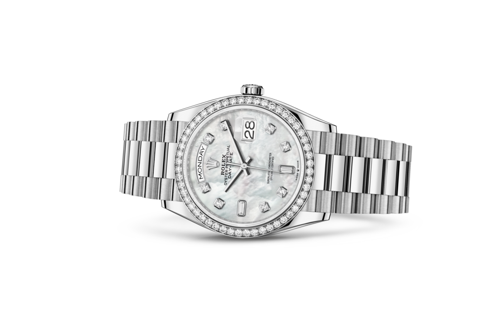 ROLEX ロレックスの曜日カレンダー型シリーズm128236-0002腕時計です