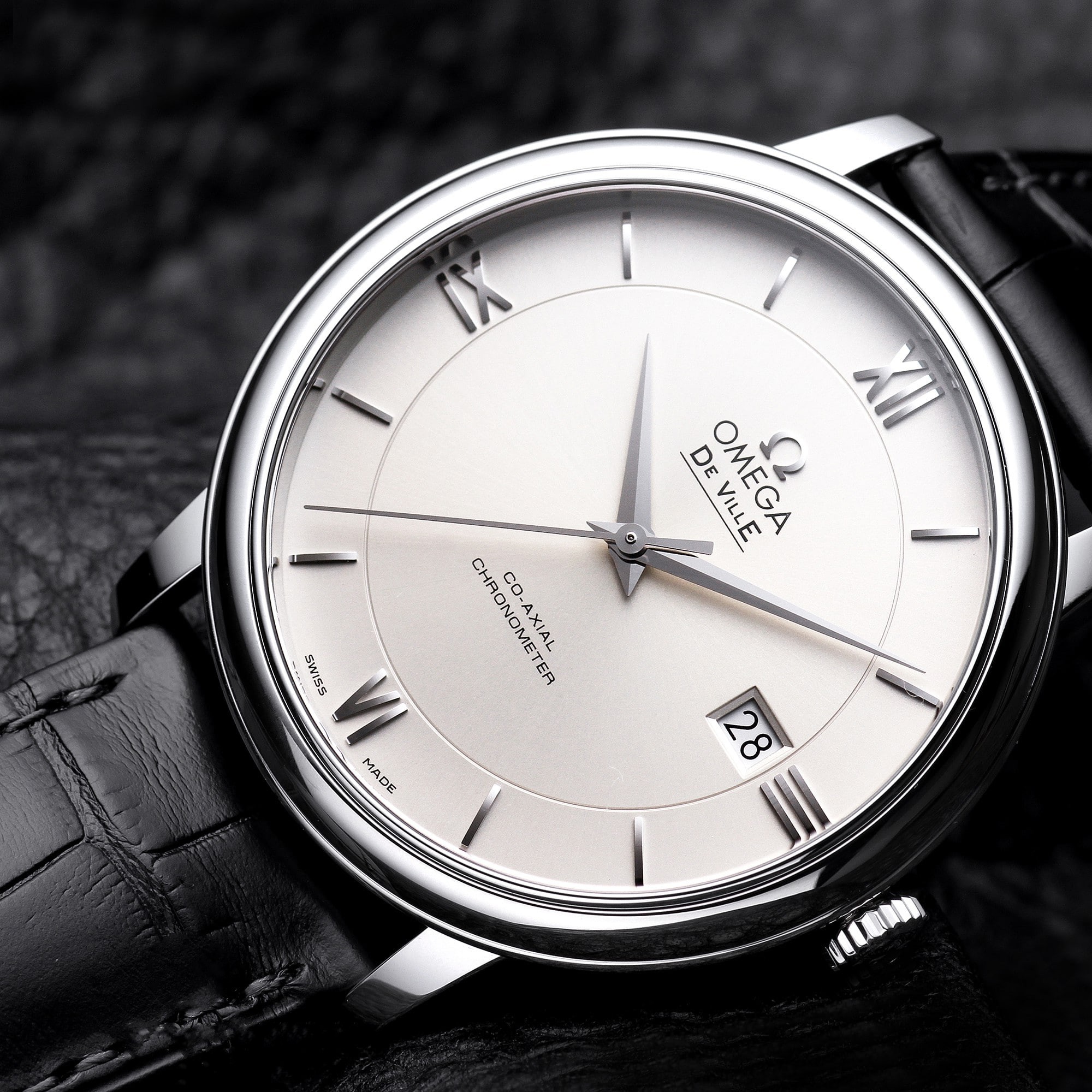 オメガ OMEGA デ・ヴィル プレステージ コーアクシャル 424.13.40.20.02.001