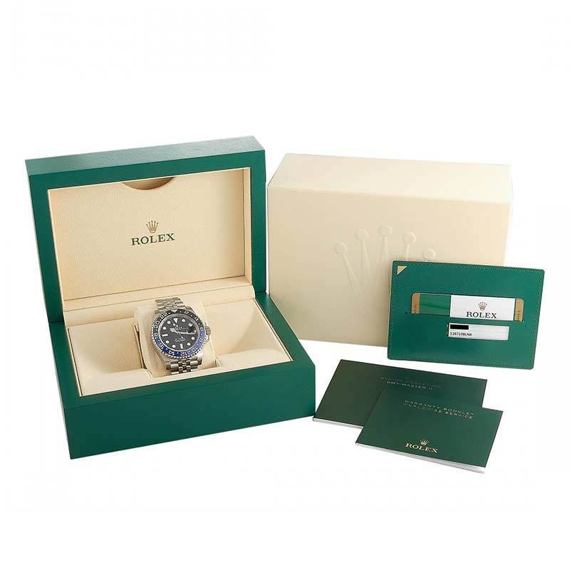 代金引換 ロレックス GMTマスター II m126710BLNR-0002 ブルーブラック